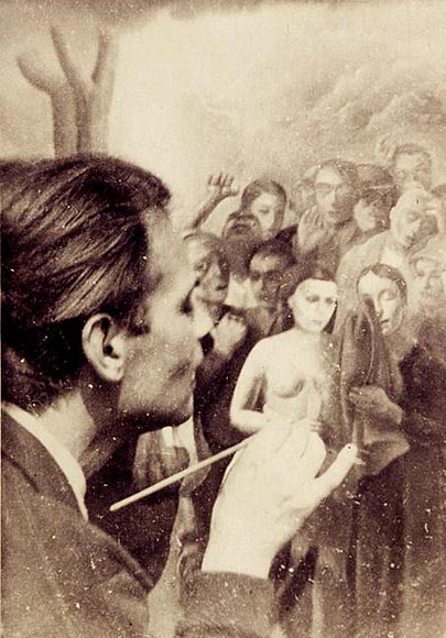 The Felix Nussbaum Haus in Osnabrück, Germany. A museum, designed by architect Daniel Libeskind, which houses around 160 paintings by the German-Jewish painter, Felix Nussbaum, who was killed in the Holocaust.